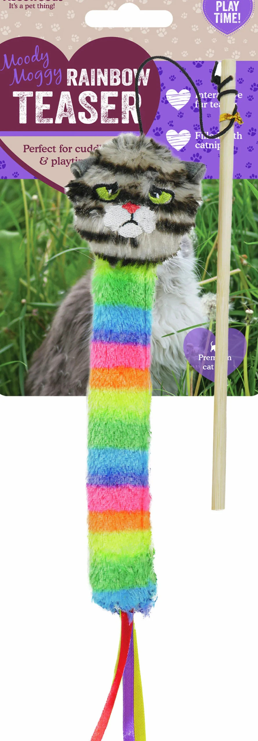 Kattleksak Kattspö Rainbow>Rosewood Discount
