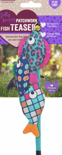 Kattleksak Lekspö Fish teaser 20cm><noscript><img width=