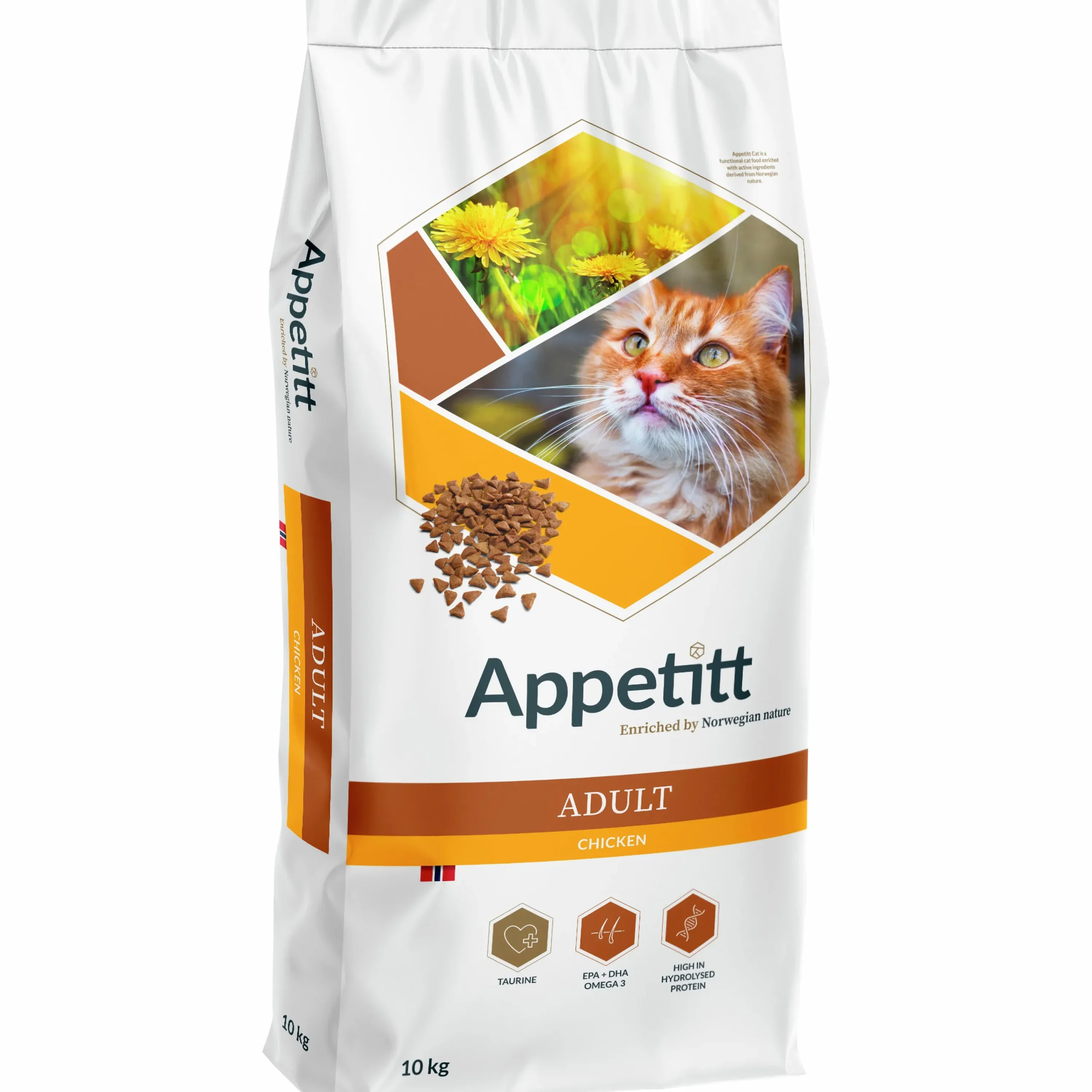 Kattmat Adult Chicken 10kg>Appetitt