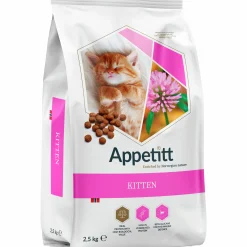Kattmat Kitten Chicken 2,5kg>Appetitt