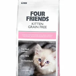 Kattmat Four Friends Kitten Grainfree Duck/Turkey 6kg>FourFriends Online