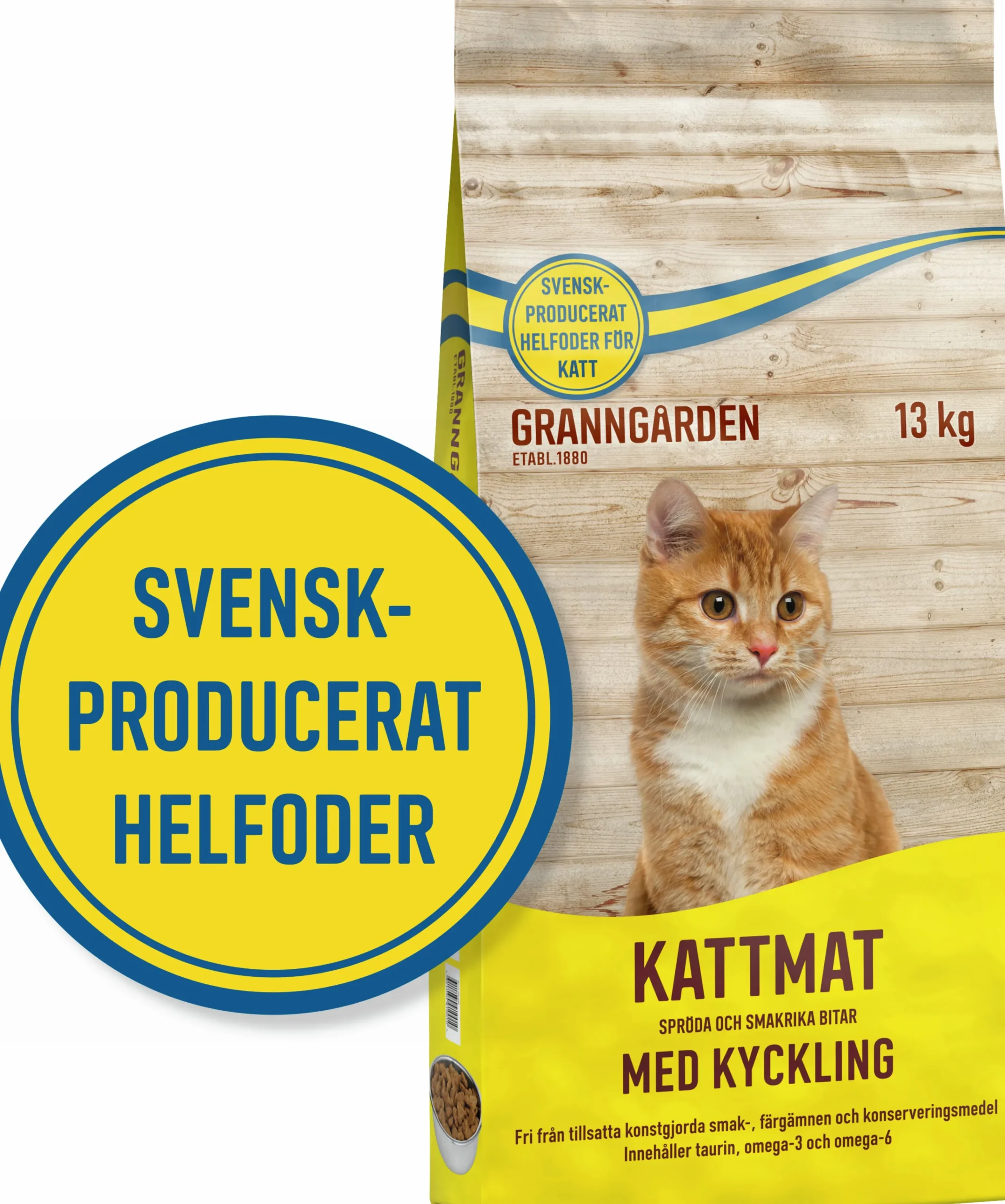 Kattmat Adult Kyckling 13kg>Granngården