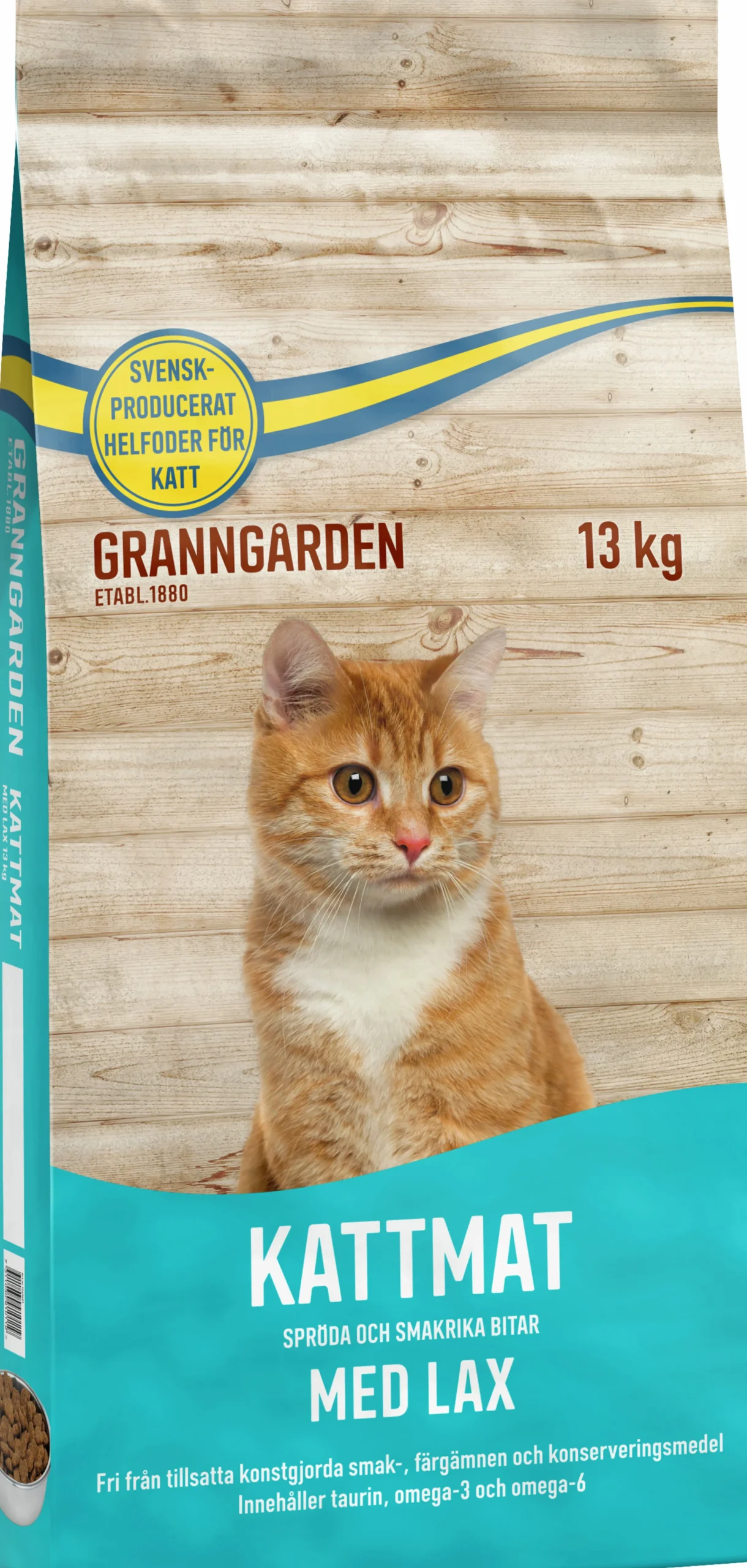 Kattmat Adult Lax 13kg>Granngården Clearance