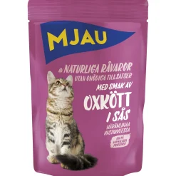 Kattmat Adult Megabox Kött/Fisk i sås 48x85g>Mjau Clearance