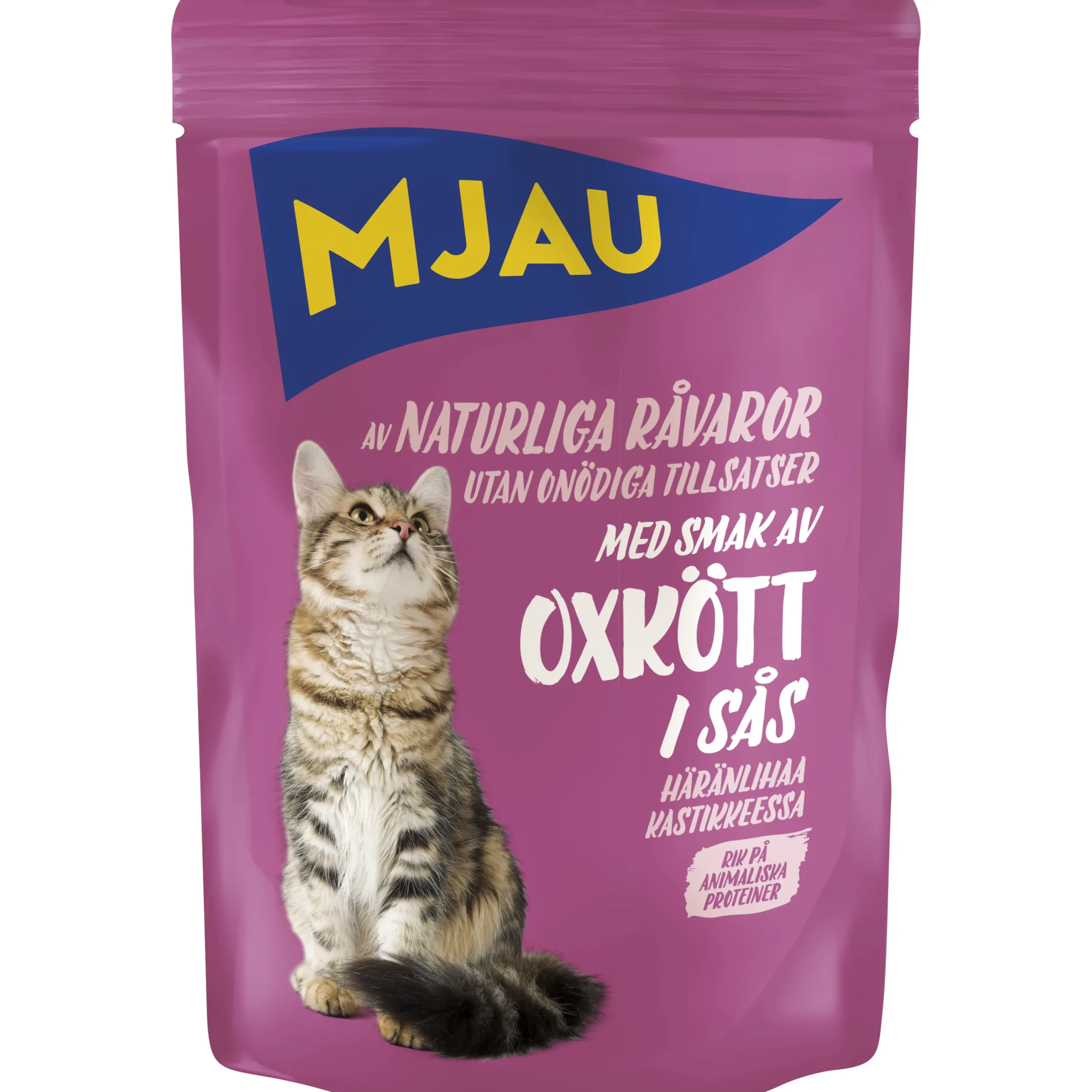 Kattmat Adult Megabox Kött/Fisk i sås 48x85g>Mjau Clearance