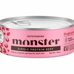 Kattmat Adult Single Protein Beef 100g>Monster