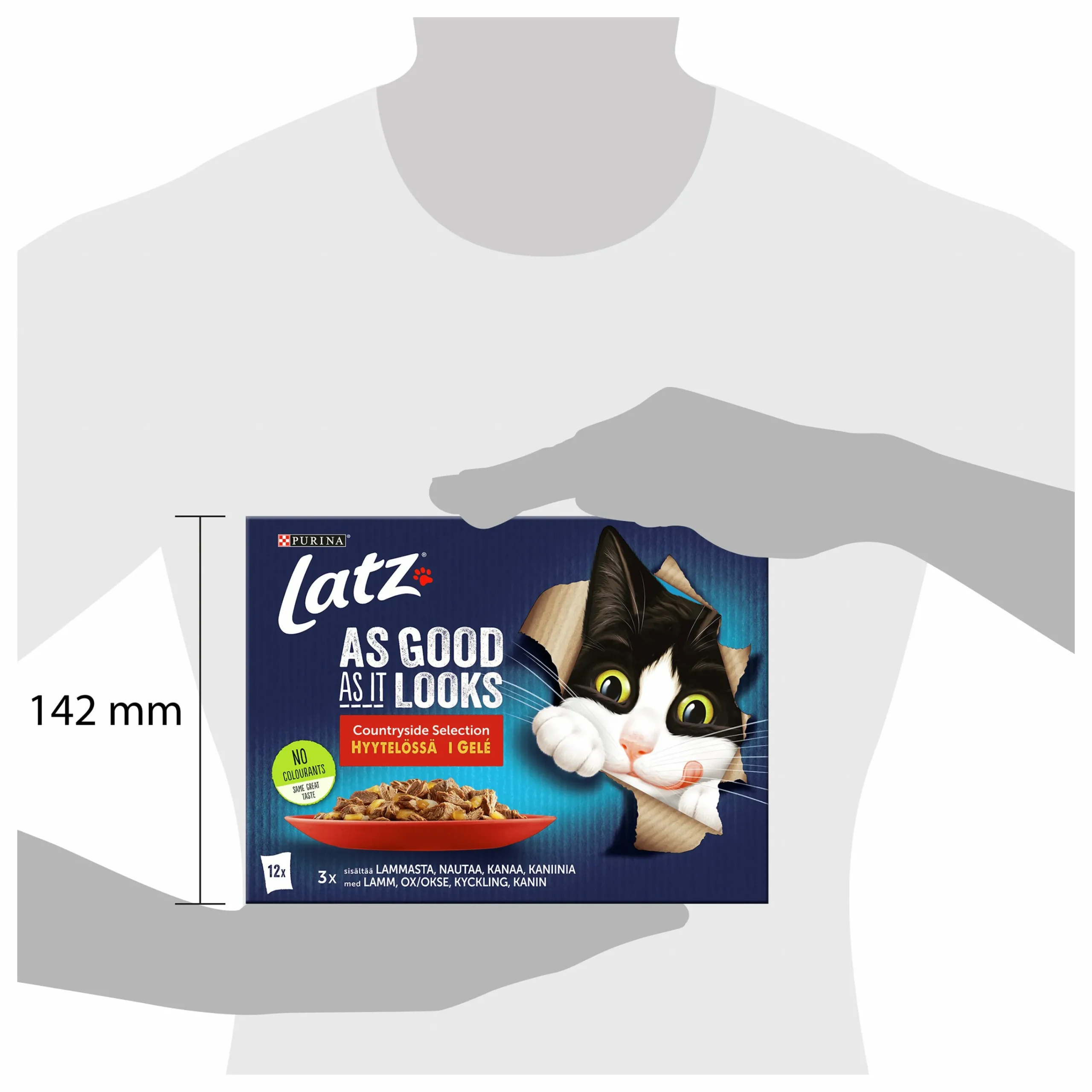 Kattmat Purina As Good As It Looks Kött gelé 12x85g>Latz Outlet
