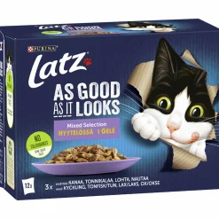 Kattmat Purina As Good As It Looks Mix gelé 12x85g><noscript><img width=