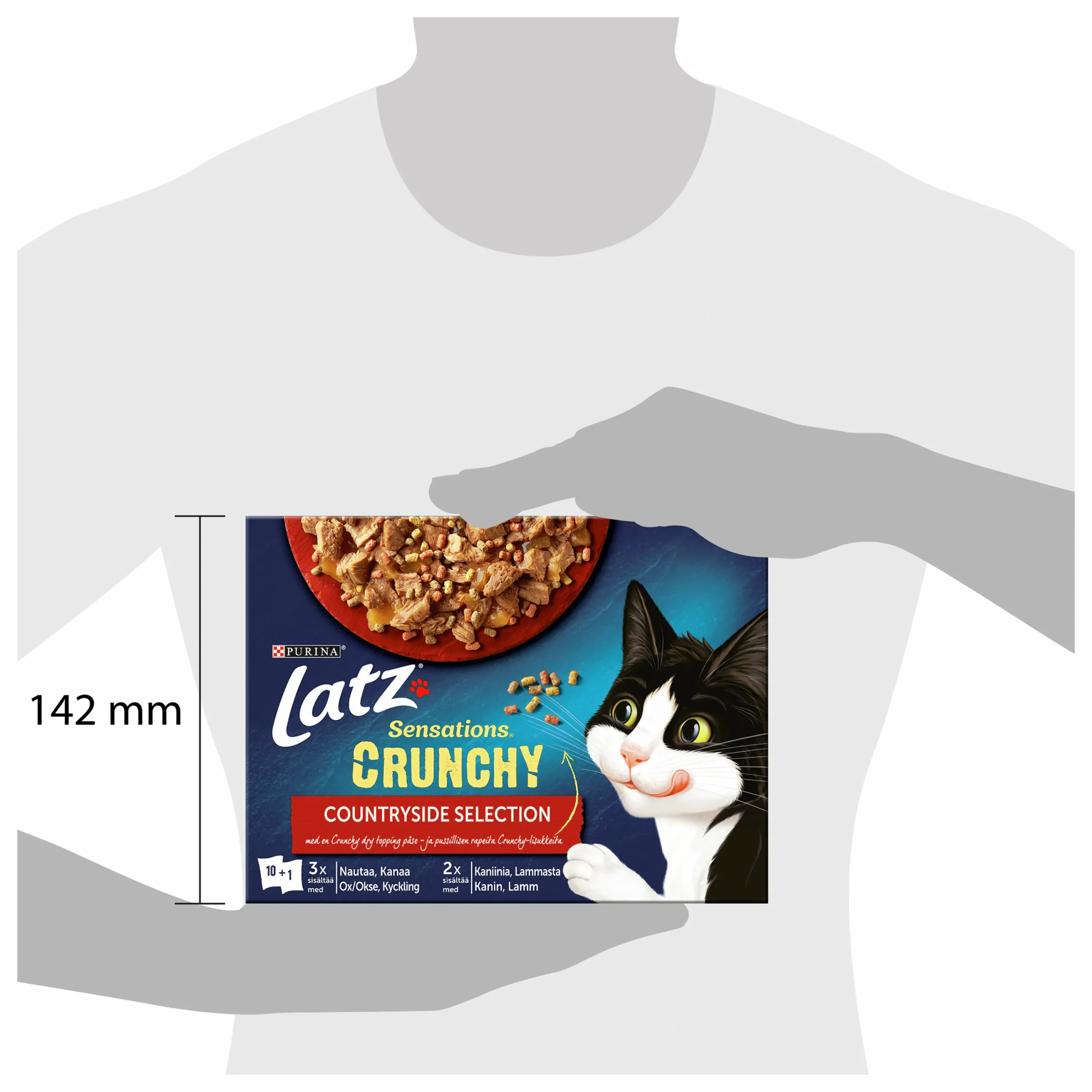 Kattmat Purina Sensations Countryside Mix i sås 12x85g>Latz