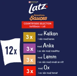 Kattmat Purina Sensations Countryside Mix i sås 12x85g>Latz