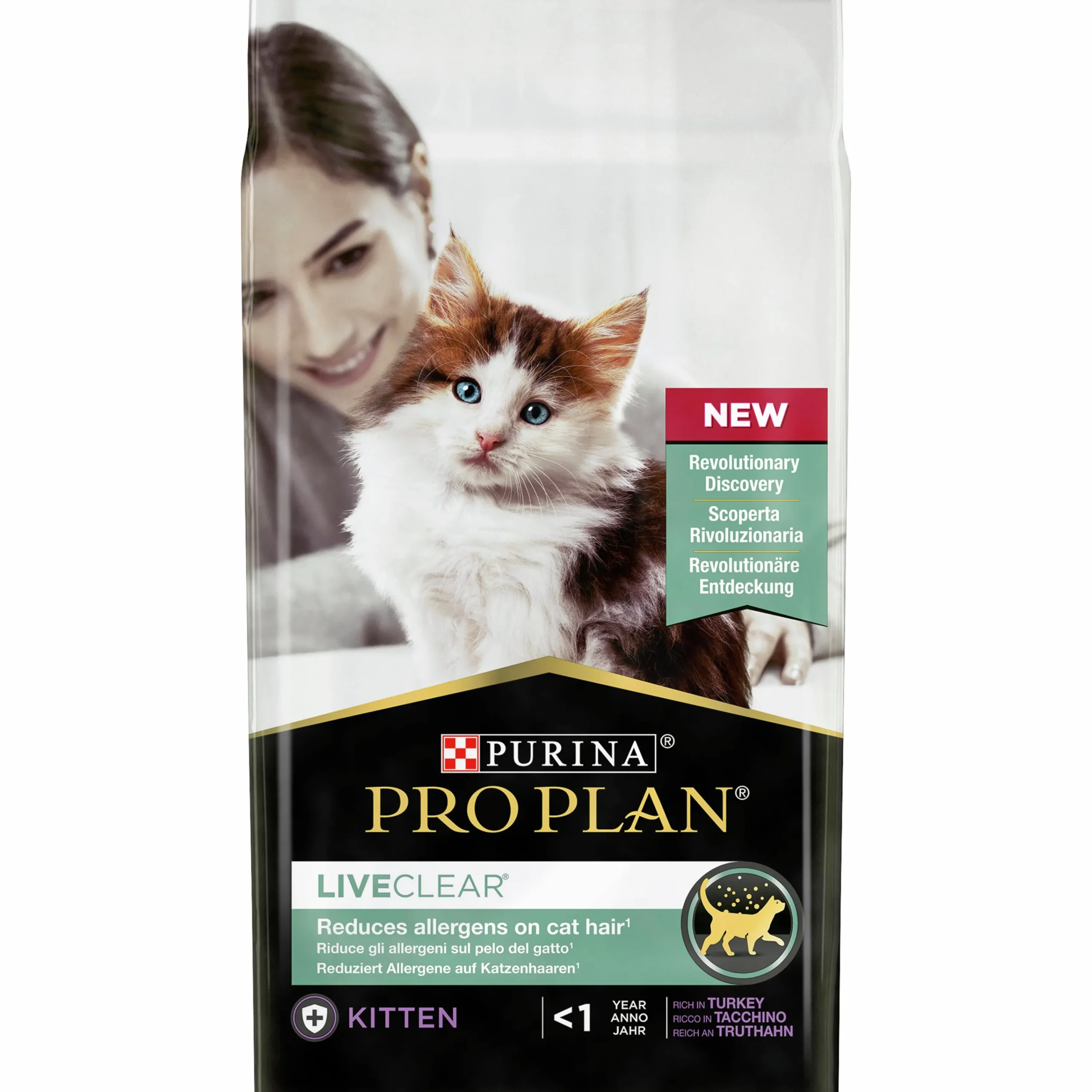 Kattmat Purina Kitten LiveClear Turkey 1,4kg>Pro Plan Sale