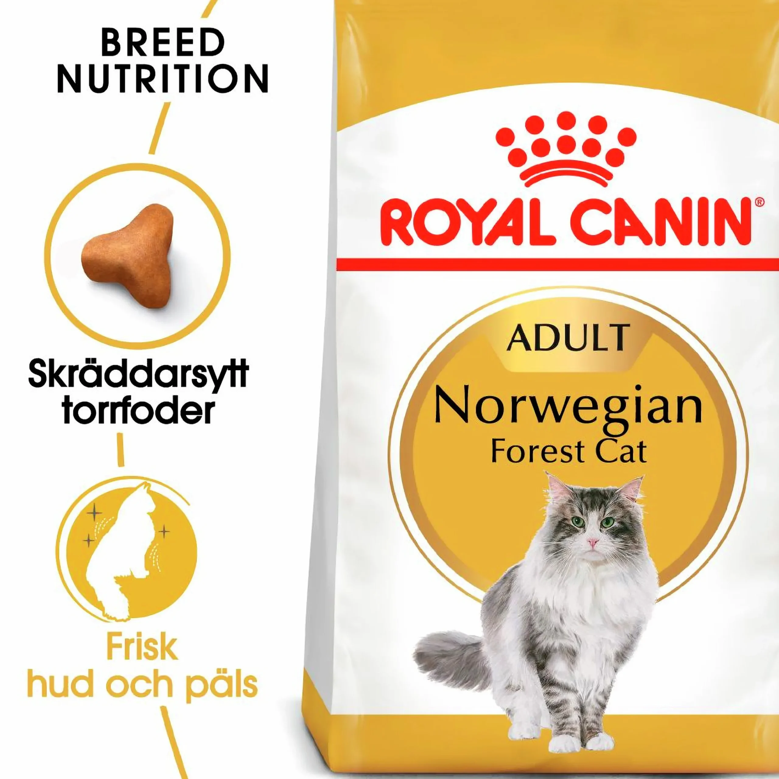 Kattmat Adult Norweigian Forest Cat 10kg>Royal Canin