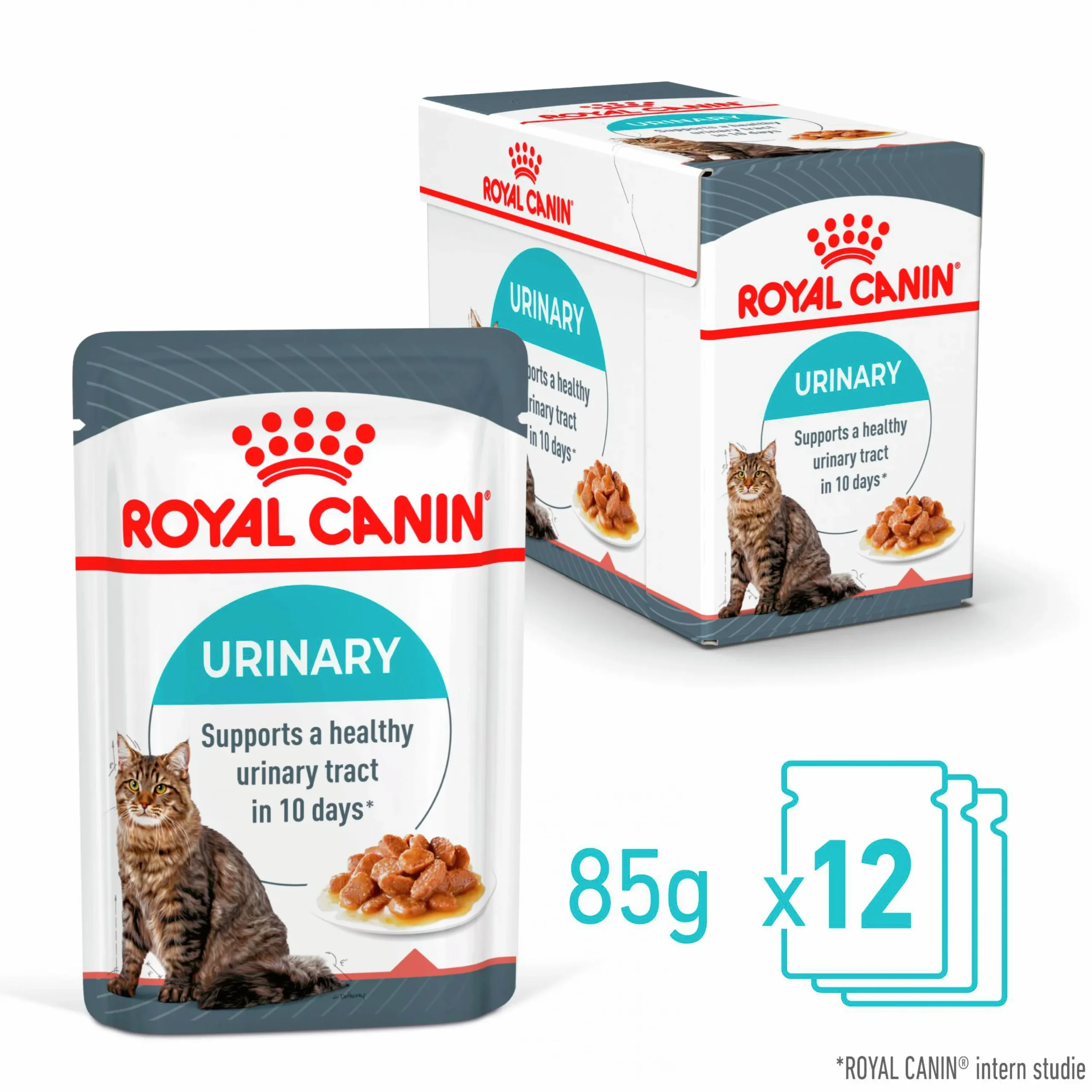 Kattmat Adult Urinary Care Pouches Gravy Bitar i sås 12x85g>Royal Canin Best