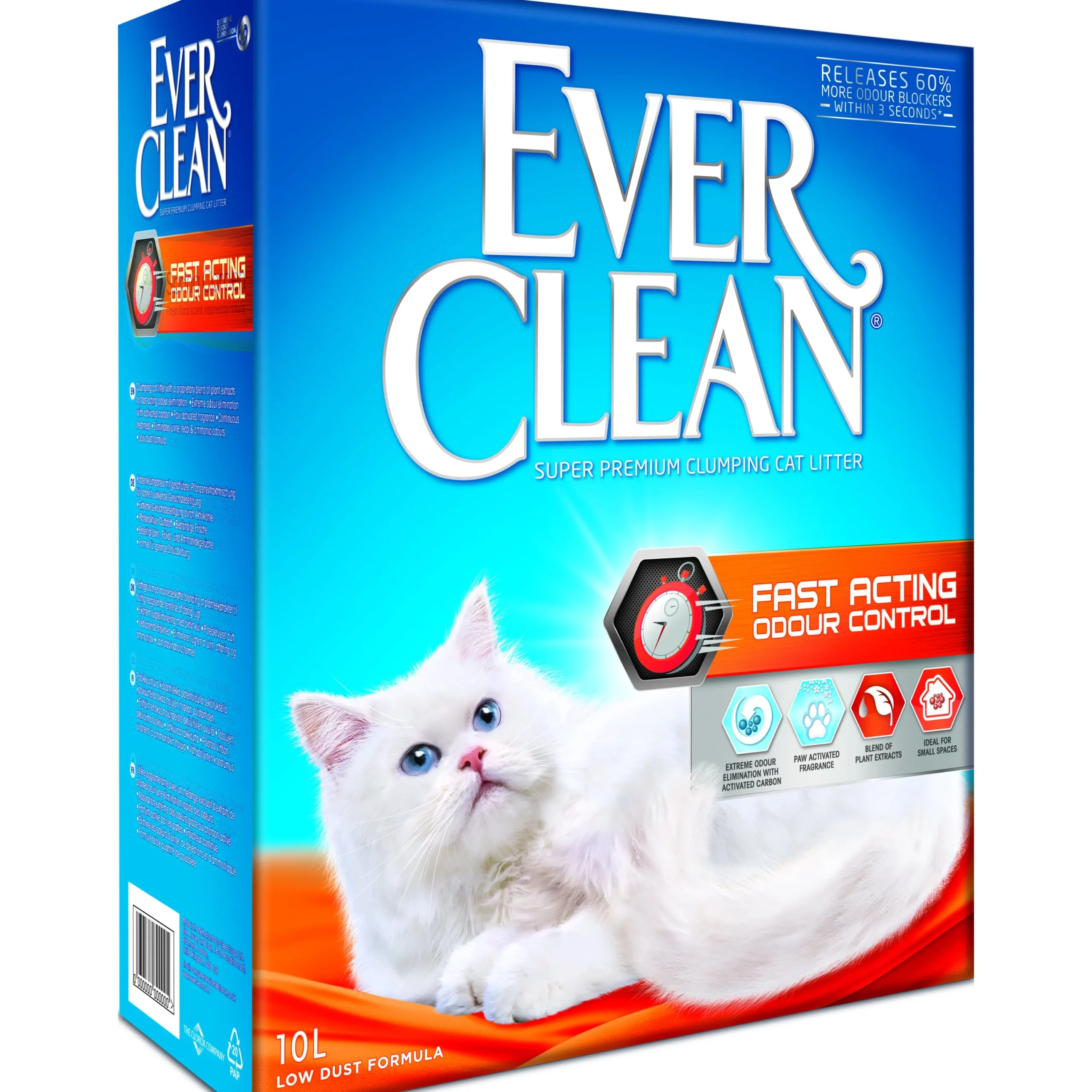 Kattsand Ever Clean Fast Acting 10L>EverClean