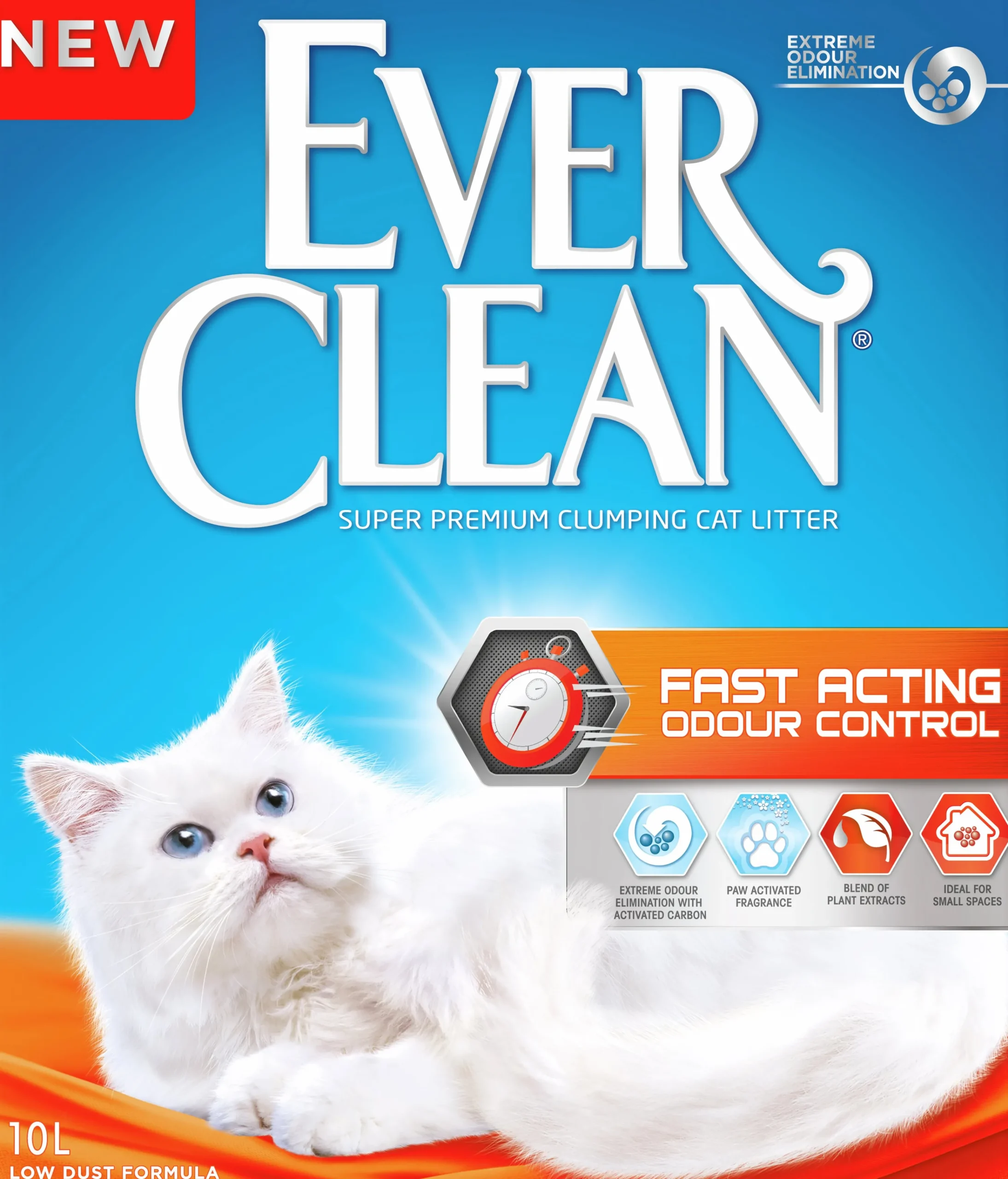 Kattsand Ever Clean Fast Acting 10L>EverClean