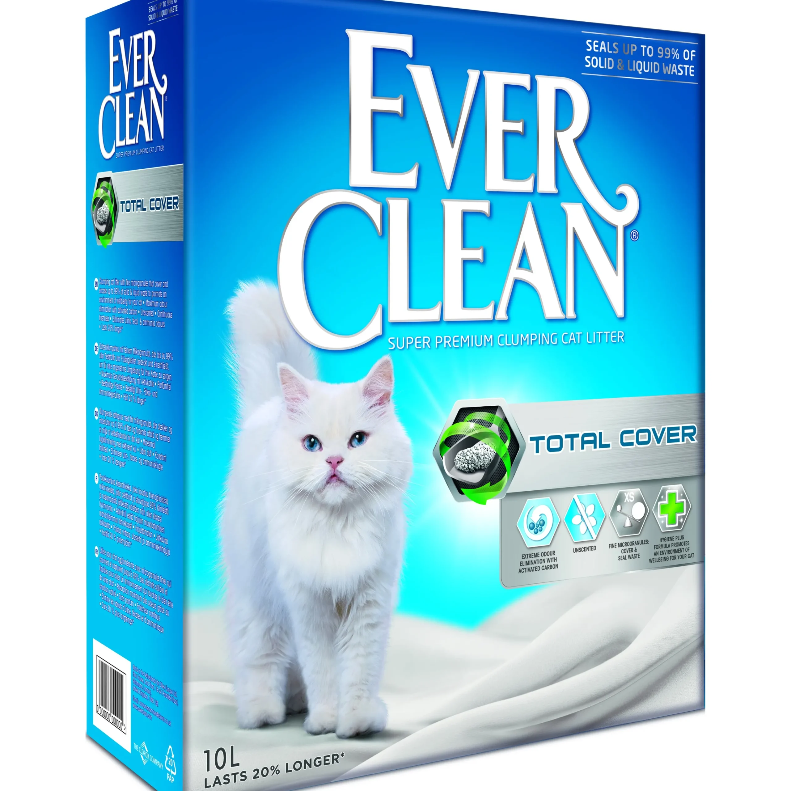 Kattsand Ever Clean Total Cover 10L>EverClean Outlet