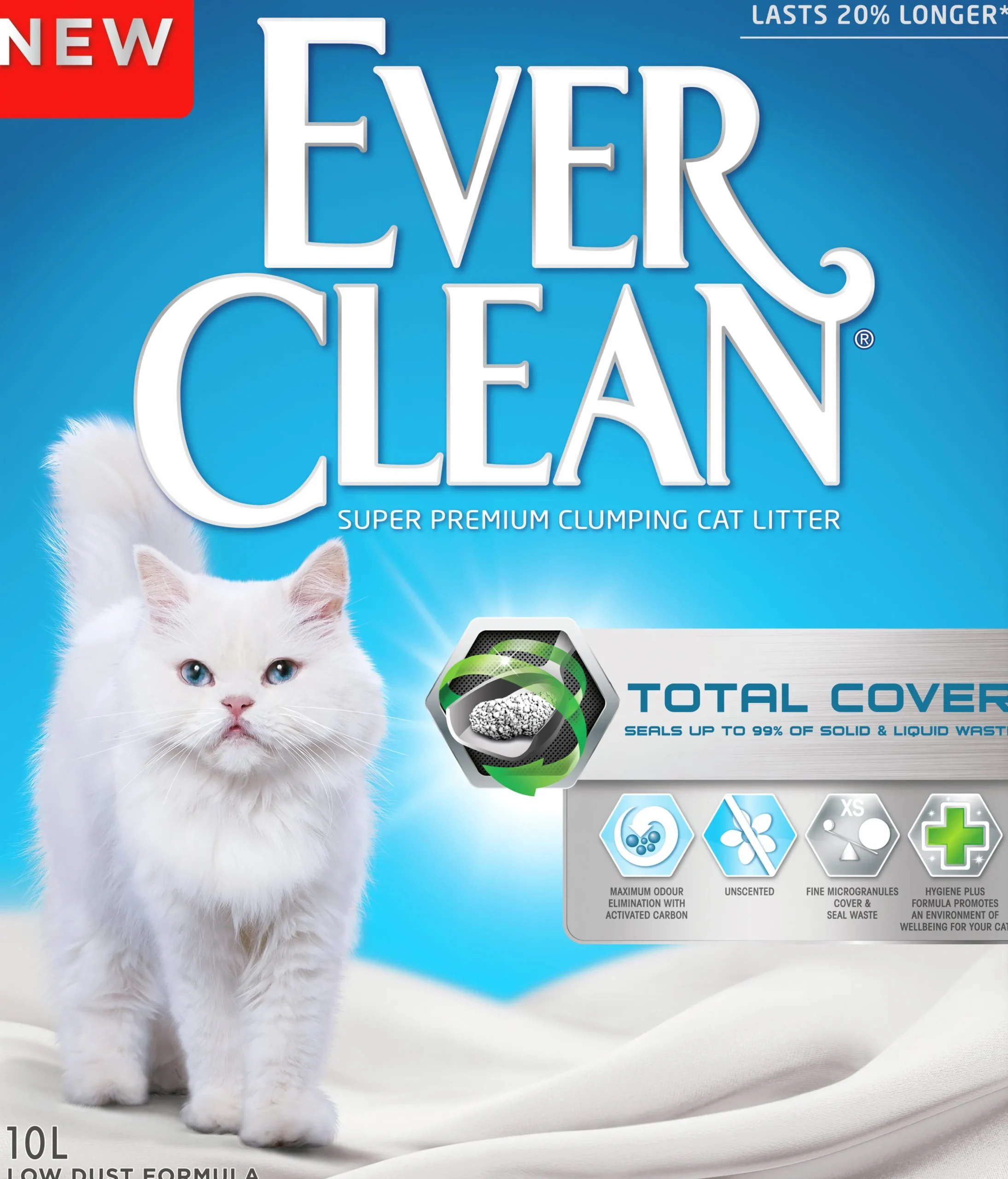 Kattsand Ever Clean Total Cover 10L>EverClean Outlet