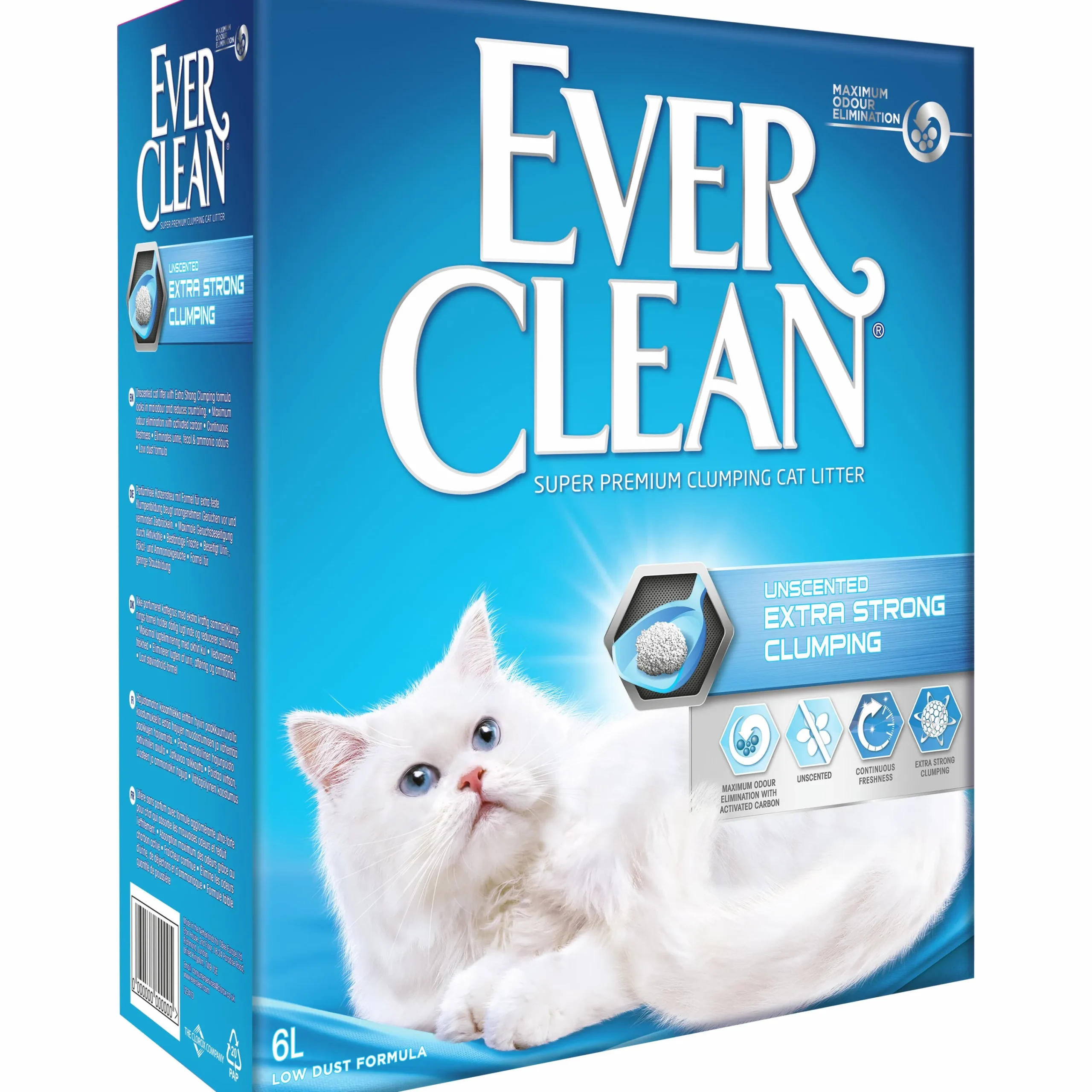 Kattsand Ever Clean Unscented Extra Strong Clumping 6L>EverClean Hot