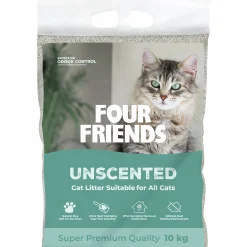 Kattsand Four Friends Unscented 10kg>FourFriends