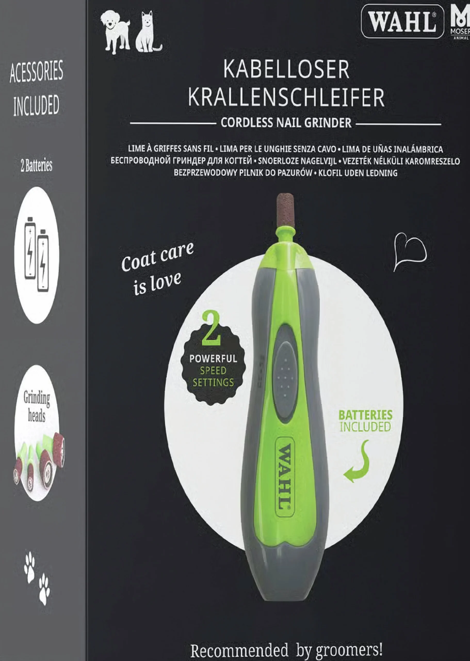 Kloslip Elektrisk klofil Sladdlös>WAHL Online