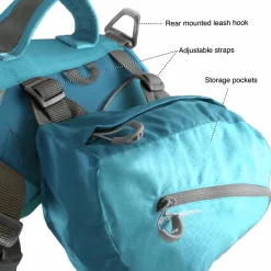 Klövjeväska Baxter Blå L 22-50kg><noscript><img width=