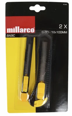 Kniv WorkIT 9mm och 18mm 2-p>Millarco Best