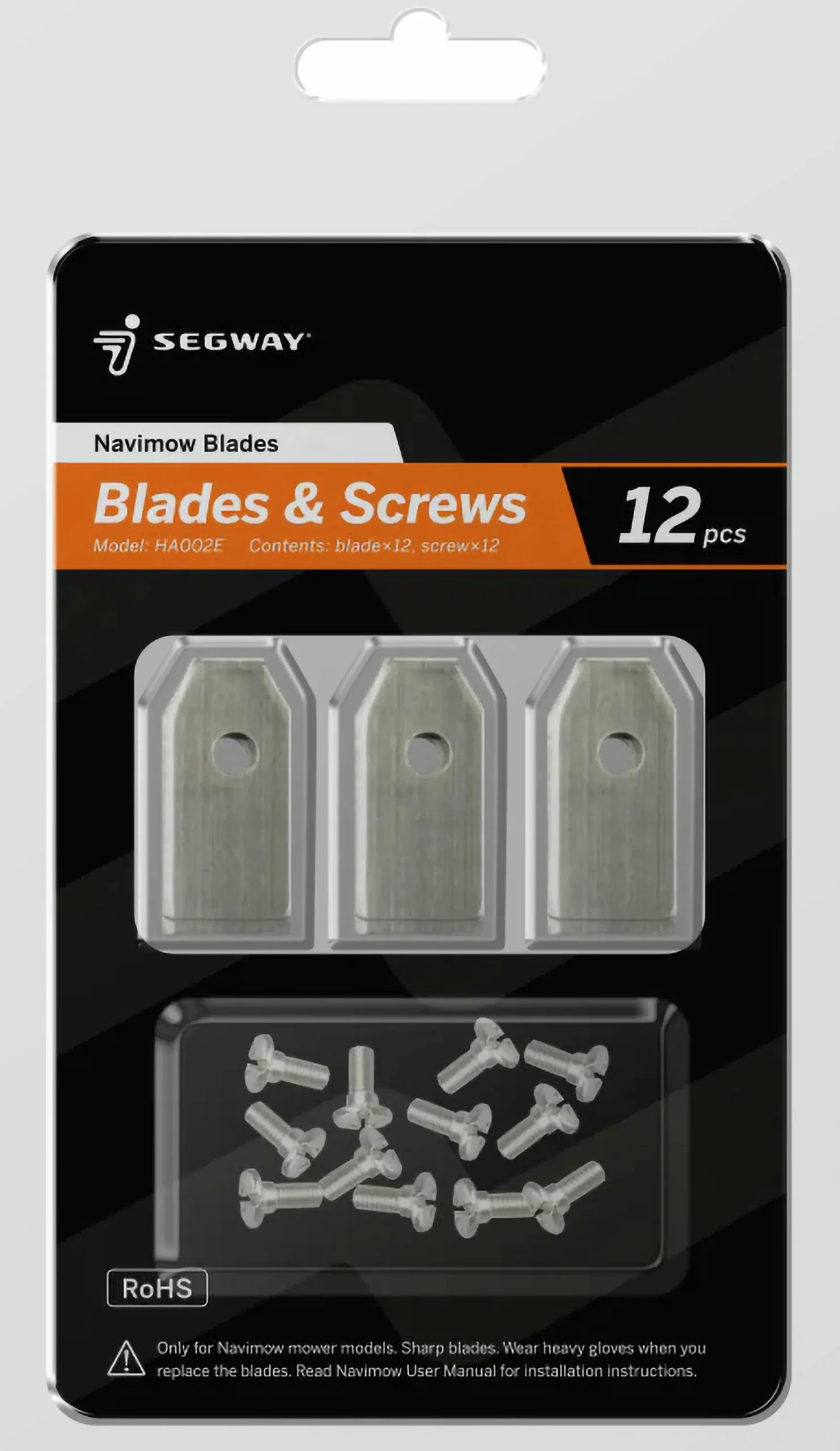 Knivsats Navimow Knivblad och Skruvar 12-p>SEGWAY Discount