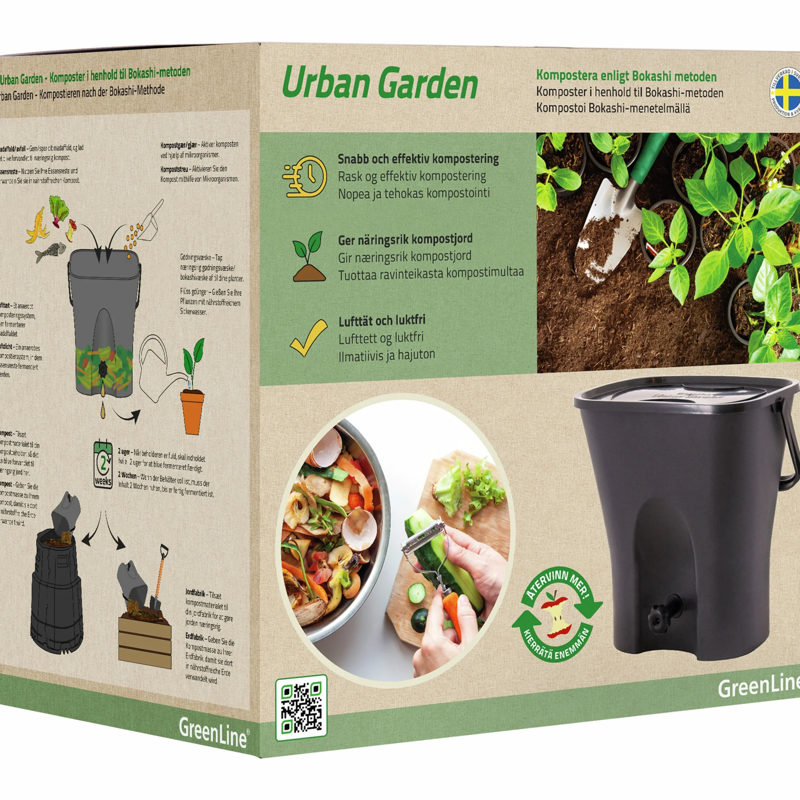 Kompost Urban Garden 18L>GreenLine Hot