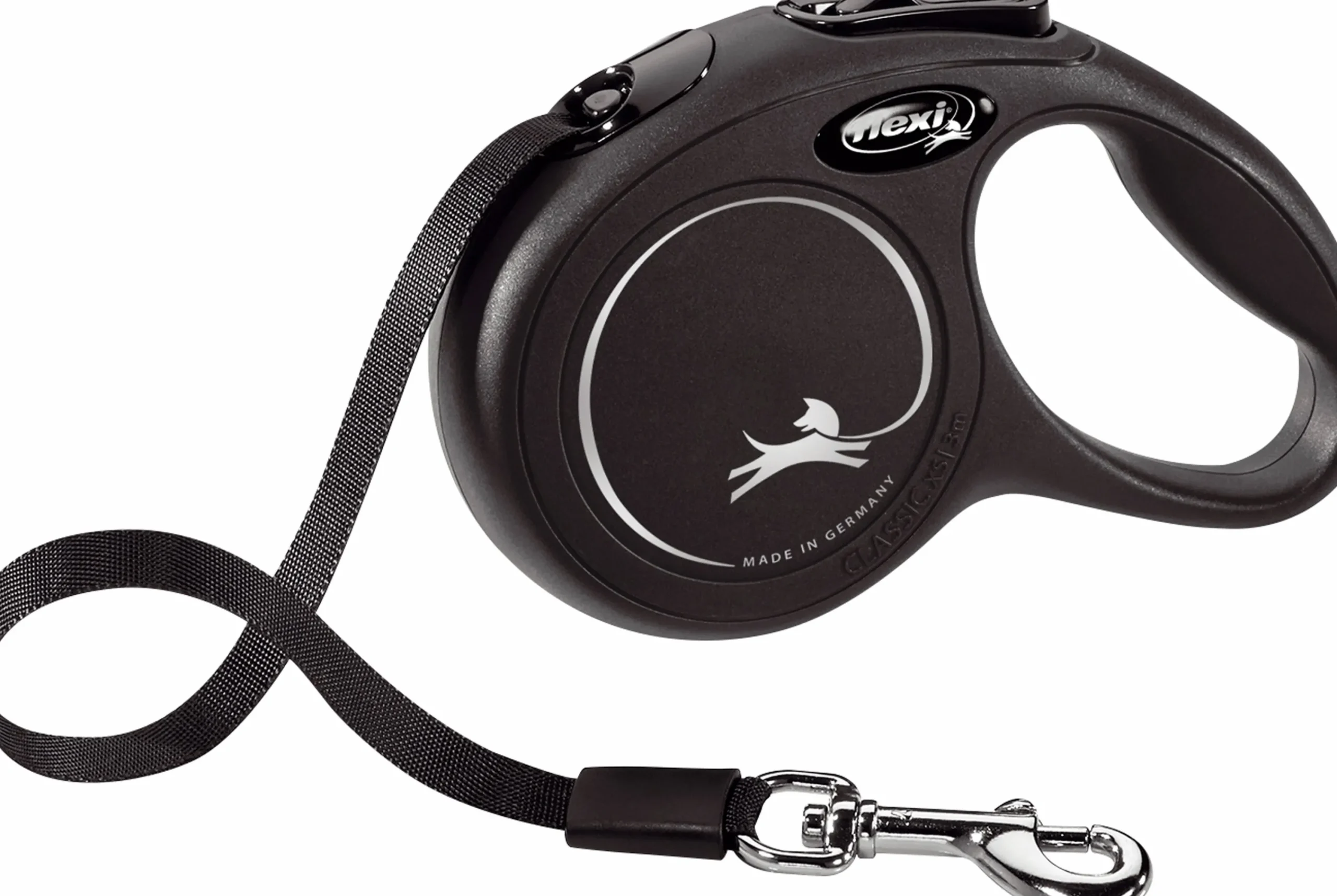 Koppel New Classic Band Svart L 8m>Flexi Clearance
