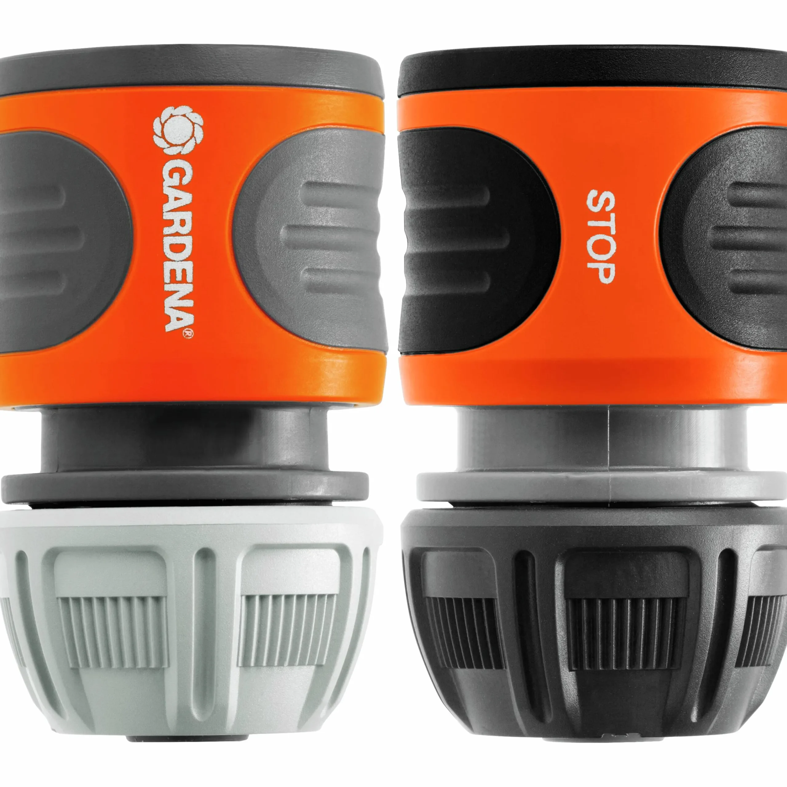 Kopplingsset Classic Snabb-/Stoppkontakt 1/2">Gardena Hot