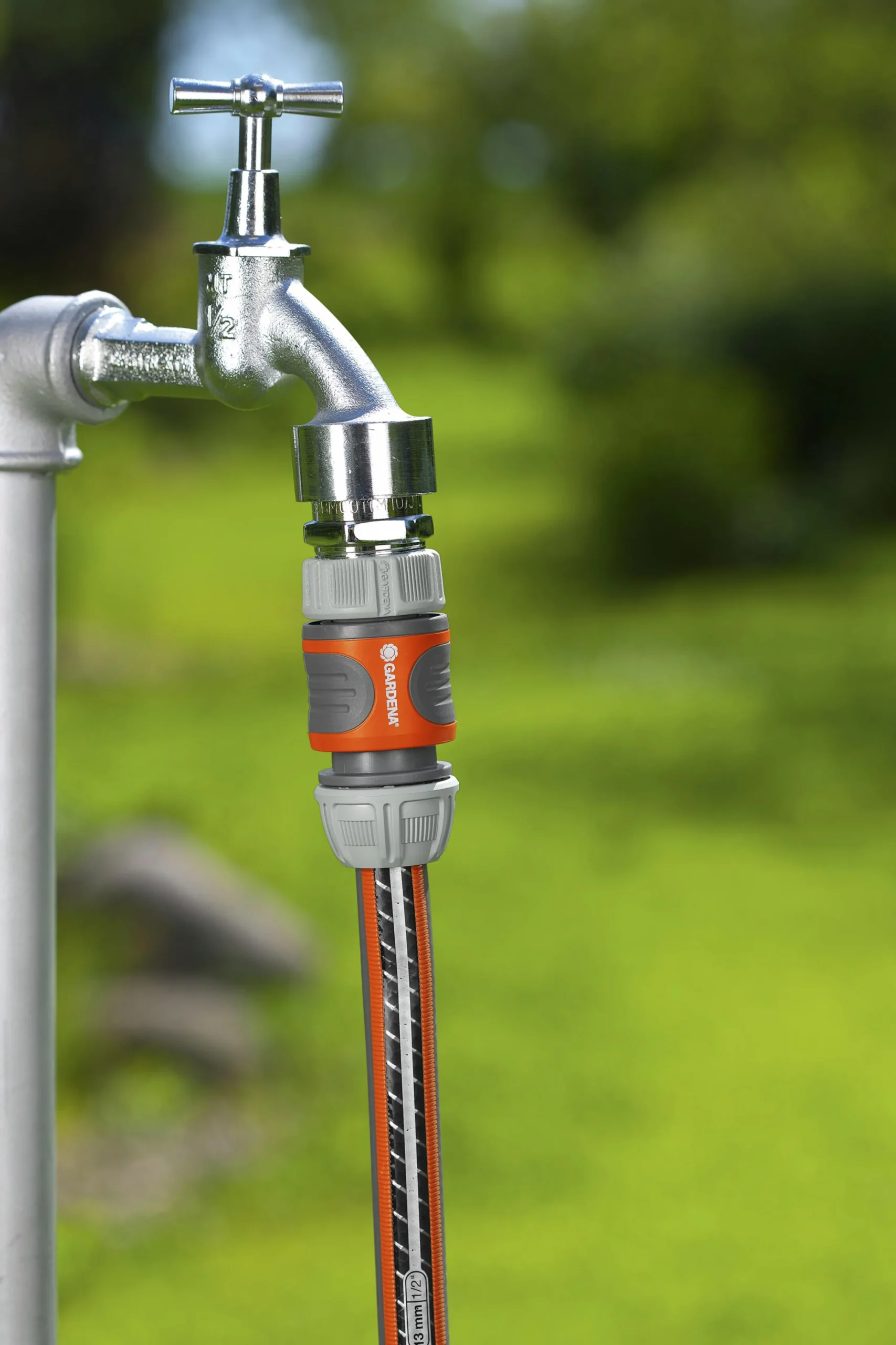 Kopplingsset Classic Snabb-/Stoppkontakt 1/2">Gardena Hot