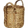 Korg Vattenhyacint Flätade handtag S Ø25x23cm>Granngården Sale