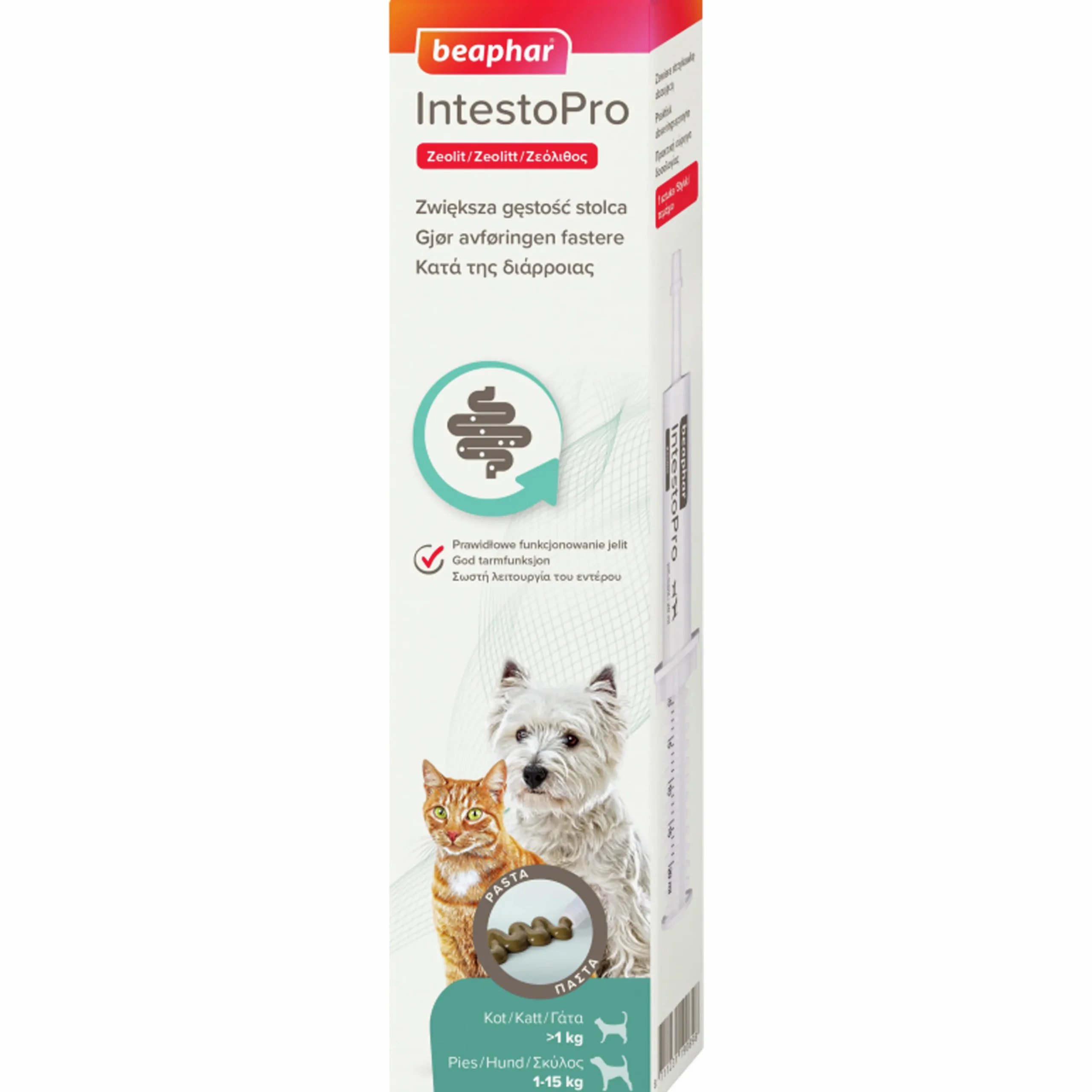 Kosttillskott IntestoPro Pasta 1-15kg>Beaphar Clearance