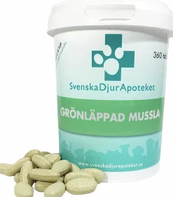 Kosttillskott Grönläppad Mussla 360-p>Svenska DjurApoteket Clearance