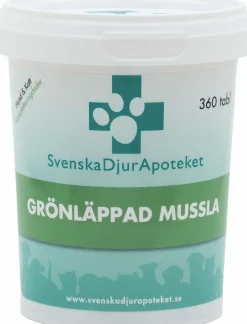 Kosttillskott Grönläppad Mussla 360-p>Svenska DjurApoteket Clearance