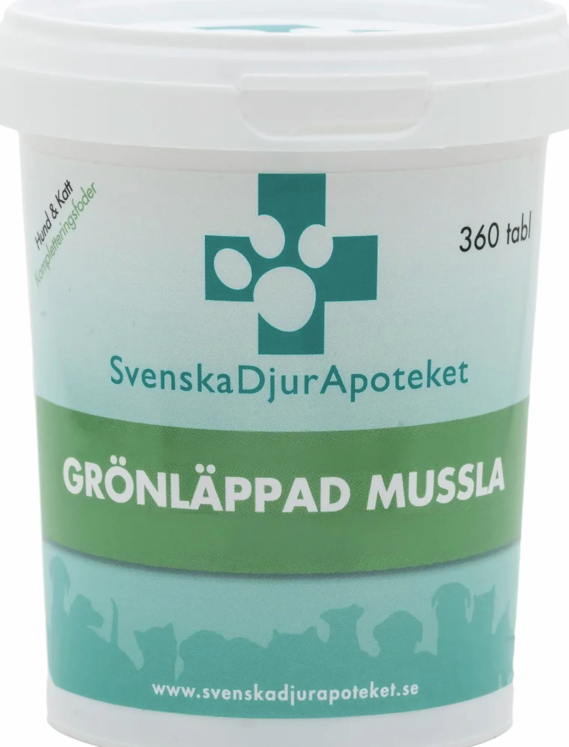 Kosttillskott Grönläppad Mussla 360-p>Svenska DjurApoteket Clearance