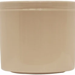 Kruka Cylinder Beige med rand Ø13cm>Zeline