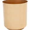 Kruka Cylinder Metall Guld Ø14,5cm>Zeline New