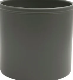 Kruka Cylinder Rand Matt Grön Ø17cm höjd 15cm>Zeline Hot