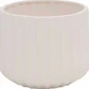 Kruka Ränder Vit Ø14,4cm>Zeline Outlet