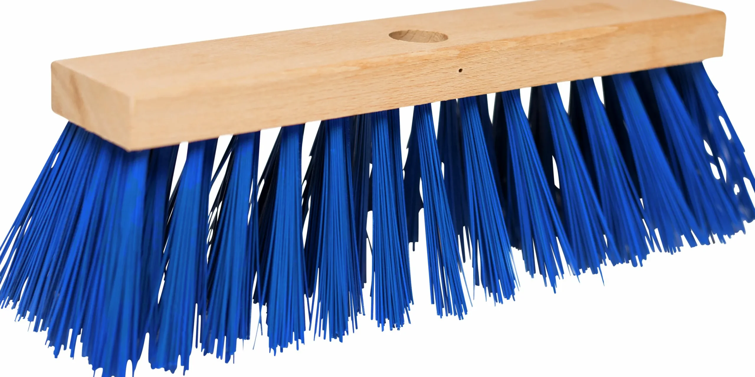 Kvast Tät borst Blå 40cm>Solbacka Outlet