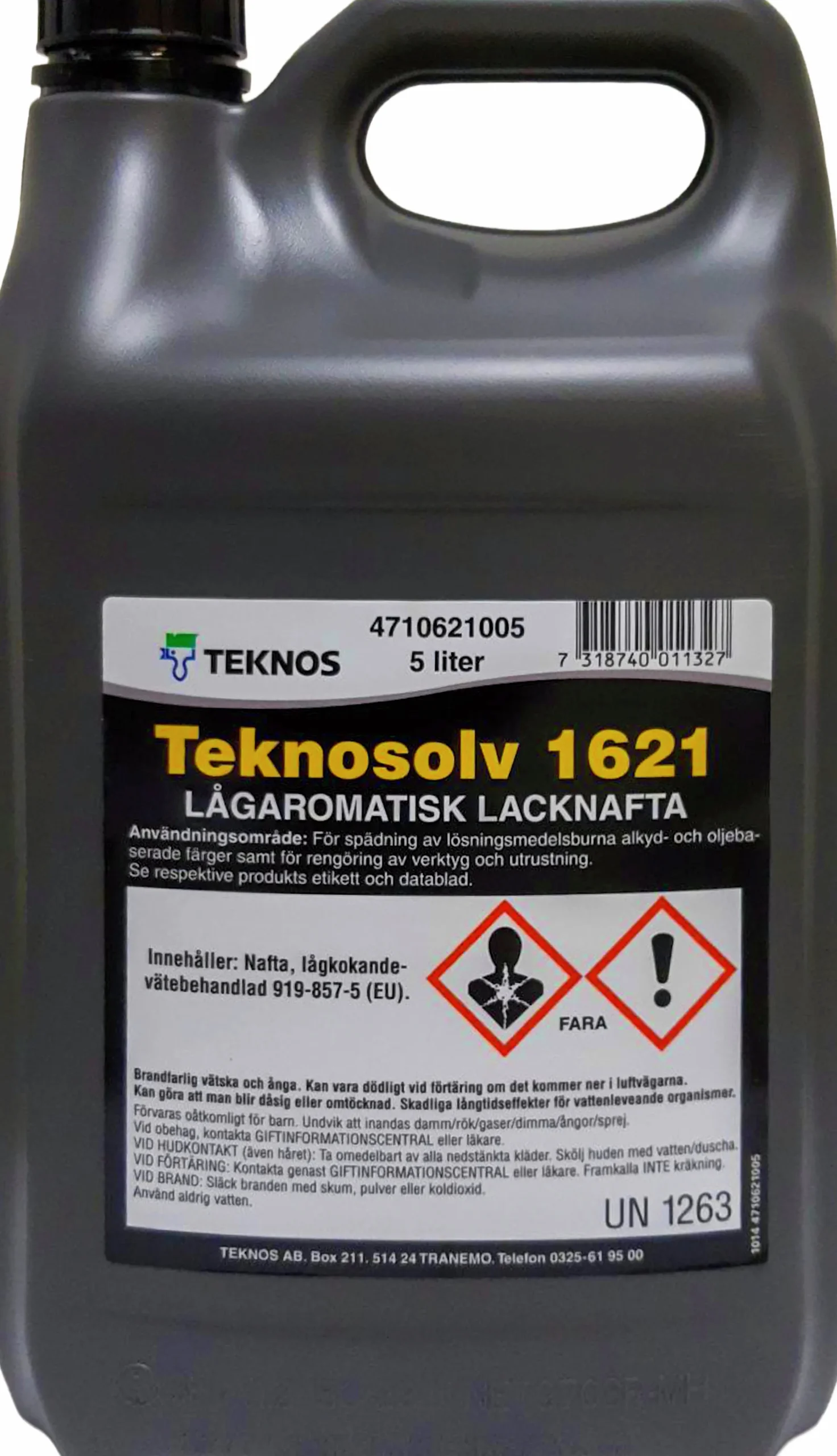 Lacknafta Lågaromatisk 5L>Teknos Online
