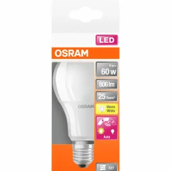 LED-lampa med ljussensor E27 8,5W>Osram Outlet