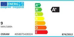LED-lampa med ljussensor E27 8,5W><noscript><img width=