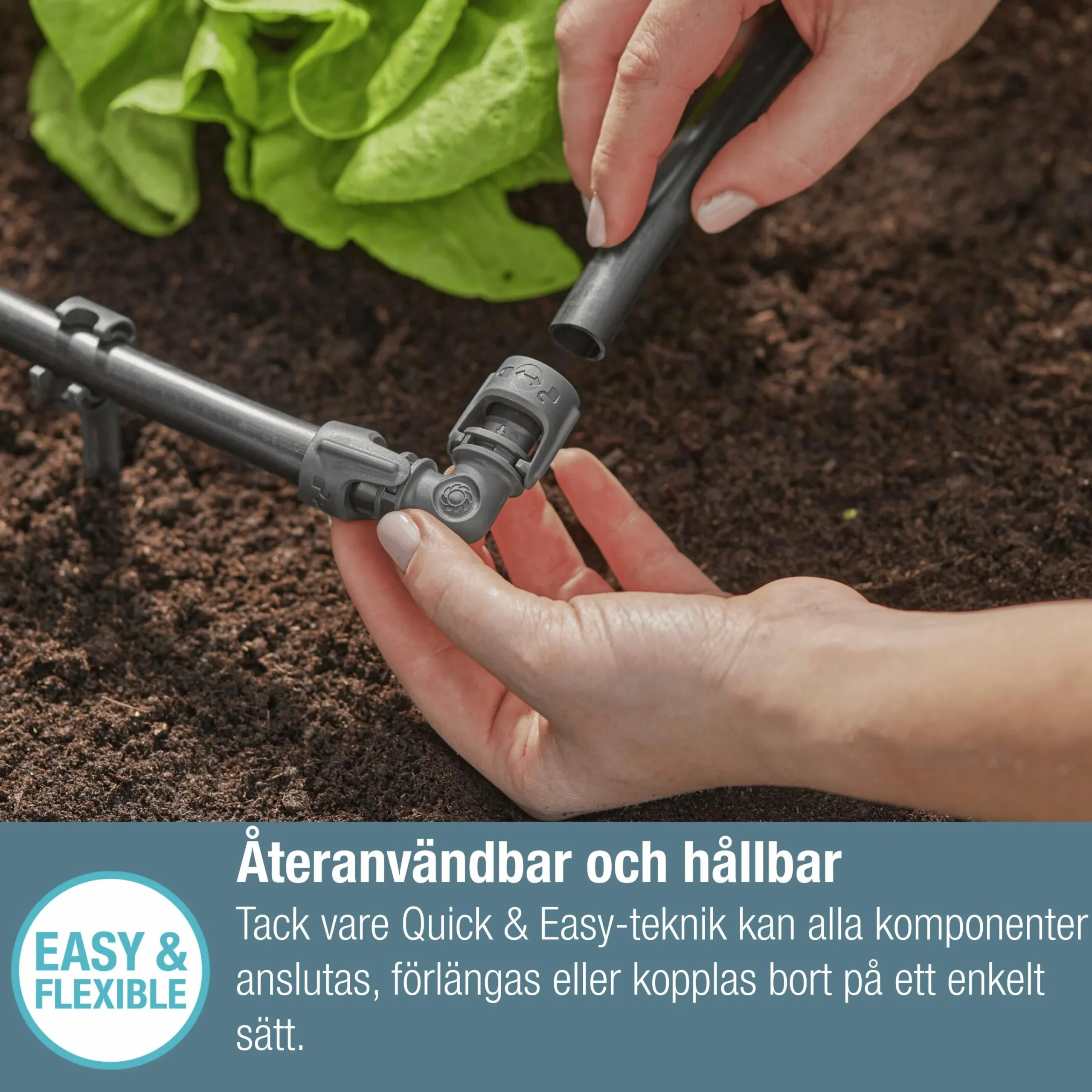 L-koppling MicroDrip 1/2" 2-p>Gardena Discount