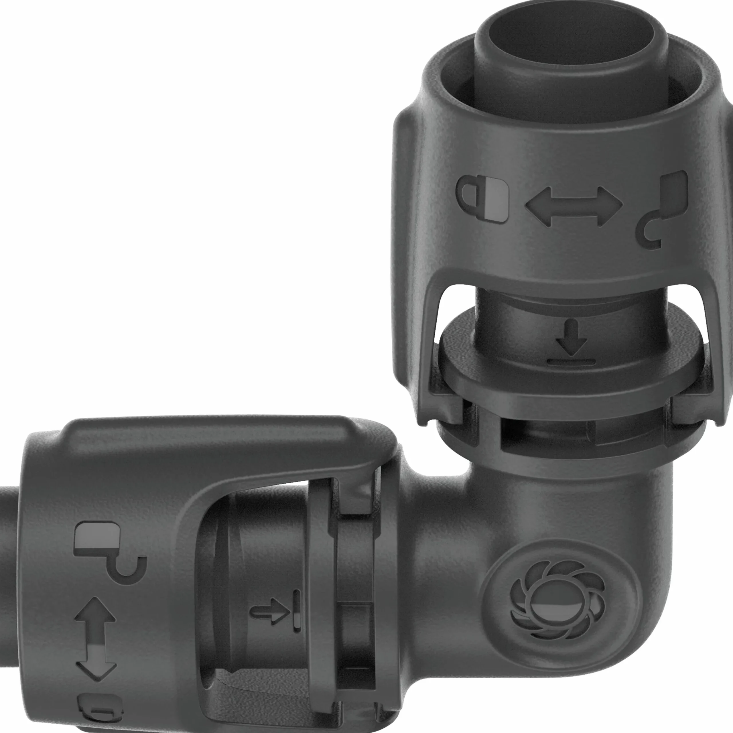 L-koppling MicroDrip 1/2" 2-p>Gardena Discount