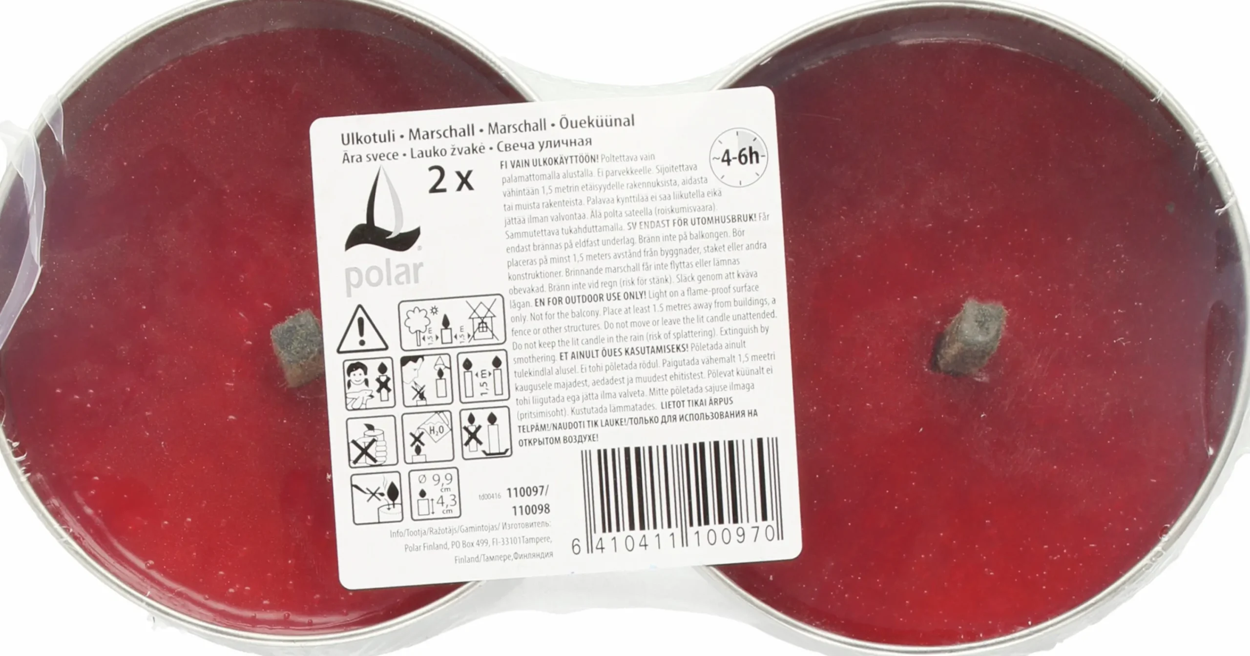 Marschall 10x4,5cm 2-p>Polar Hot