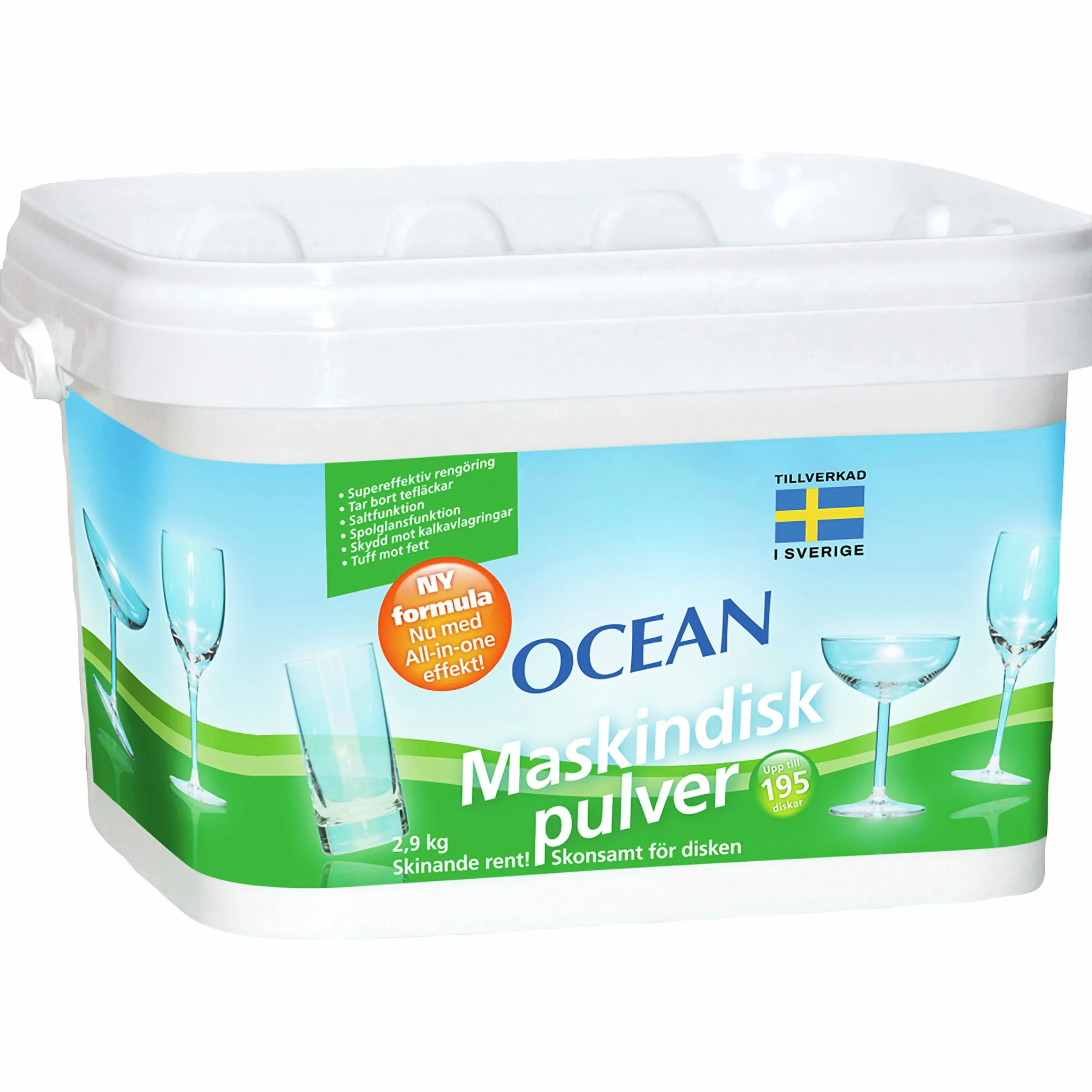 Maskindiskpulver 2,9kg>Ocean Discount