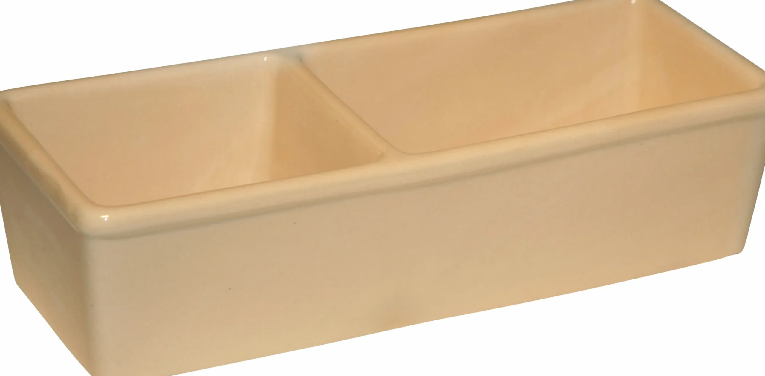 Matskål dubbel för Katt & Smådjur Beige 350/450ml>Kerbl Online