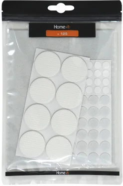 Möbeltassar HomeIT Självhäftande Mixpack vit 125-p>Millarco
